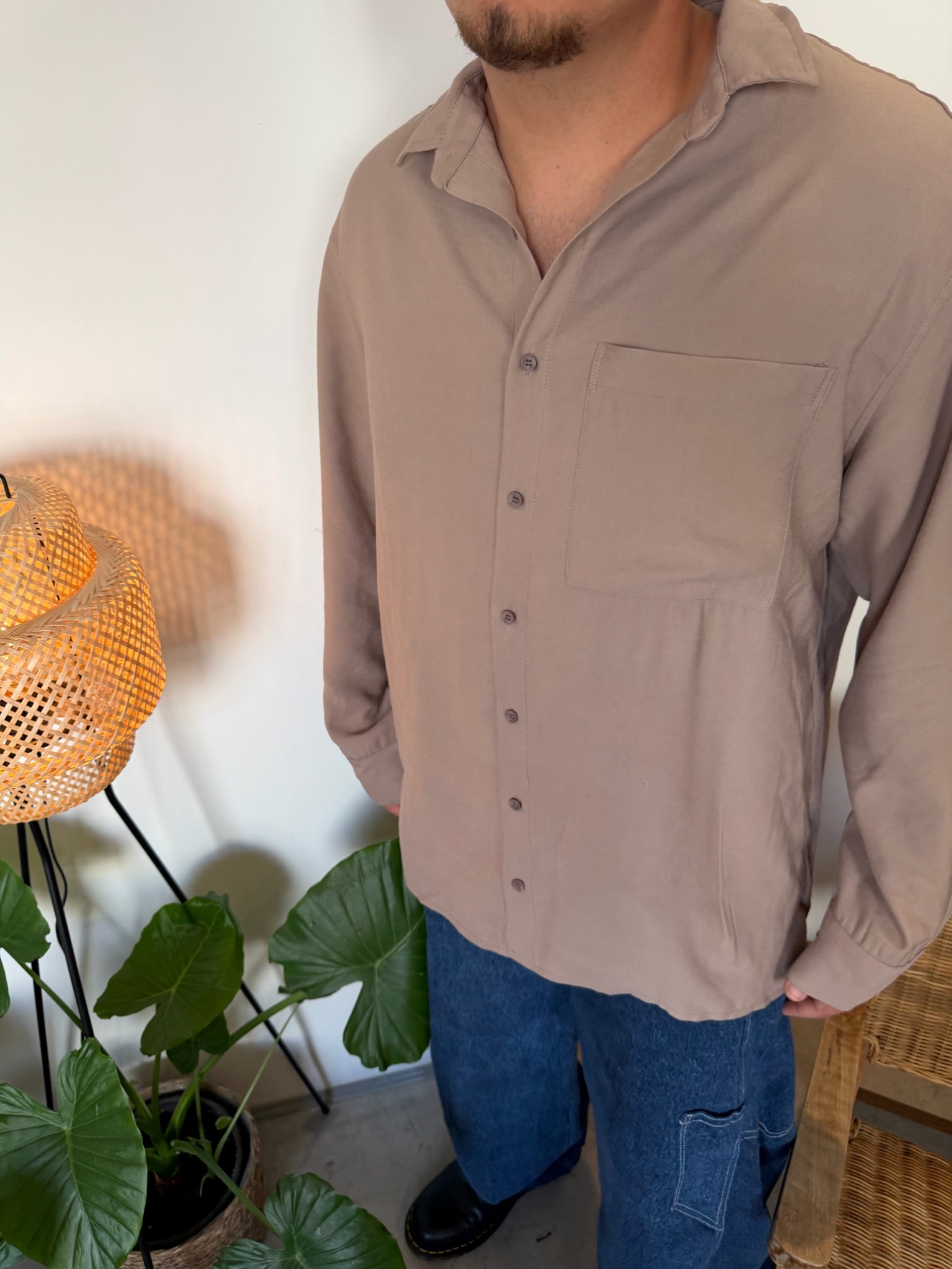 Long Buttoned Shirt