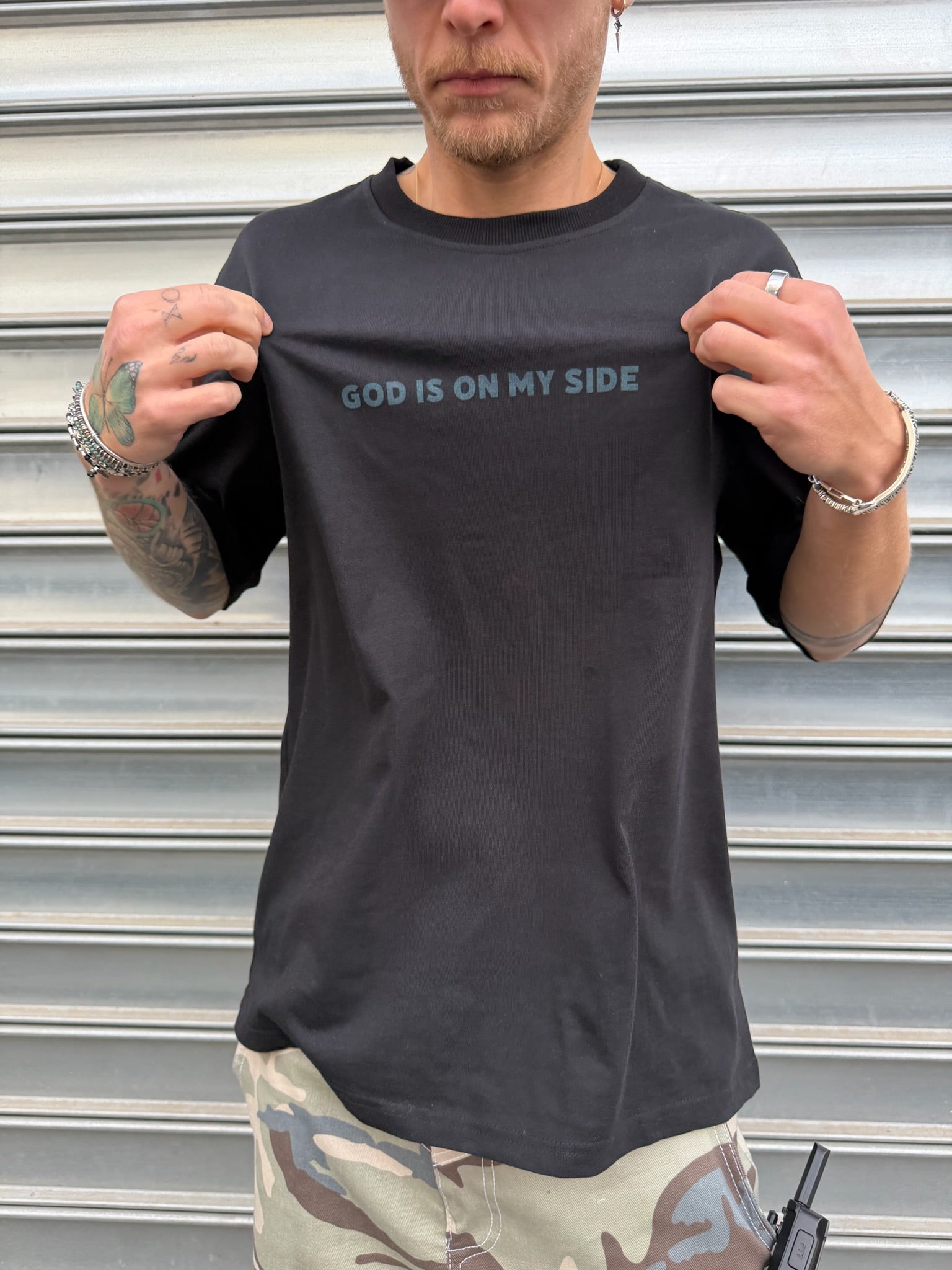 God Is On My Side T-shirt