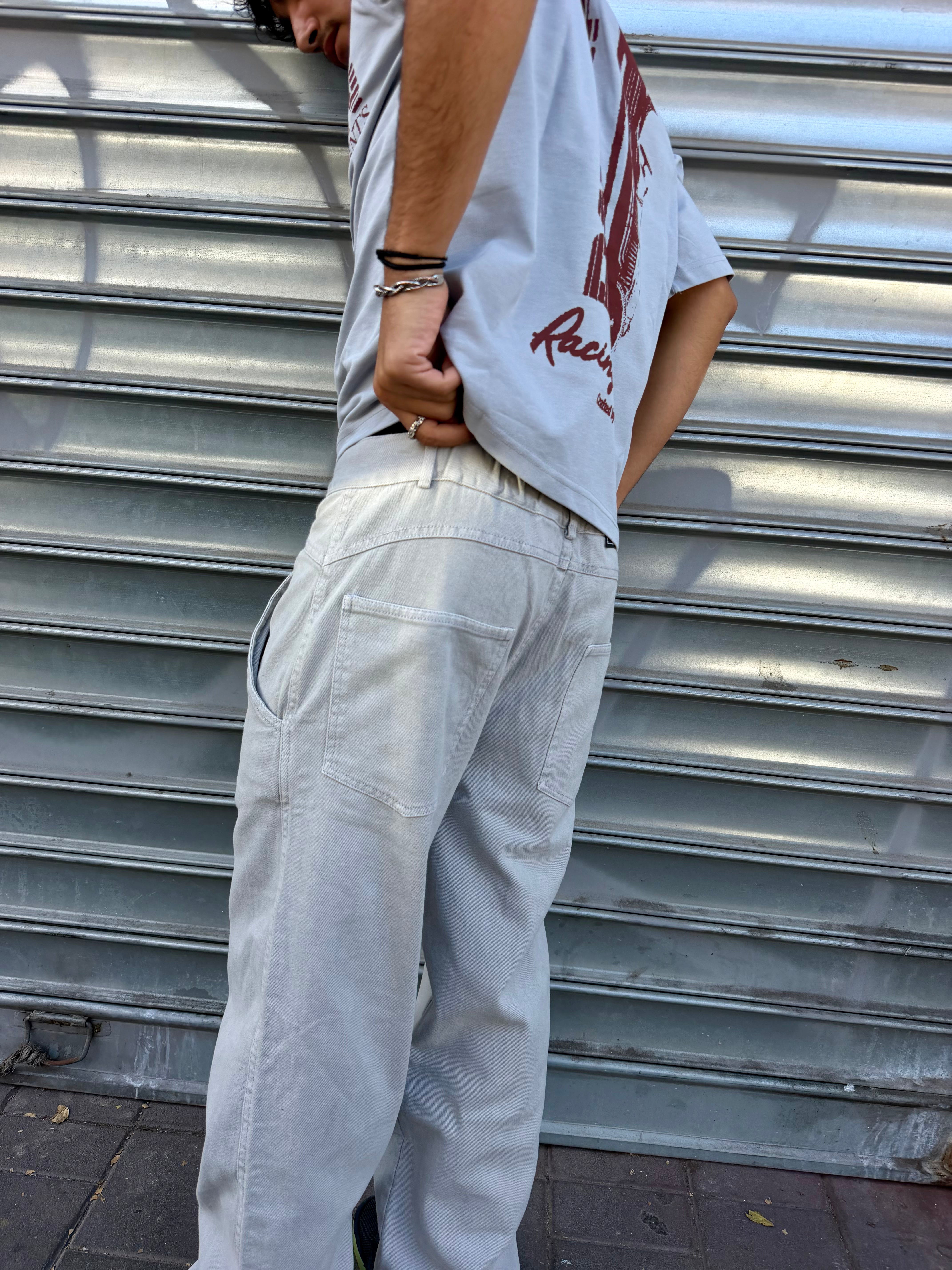 Washed Jeans Pants