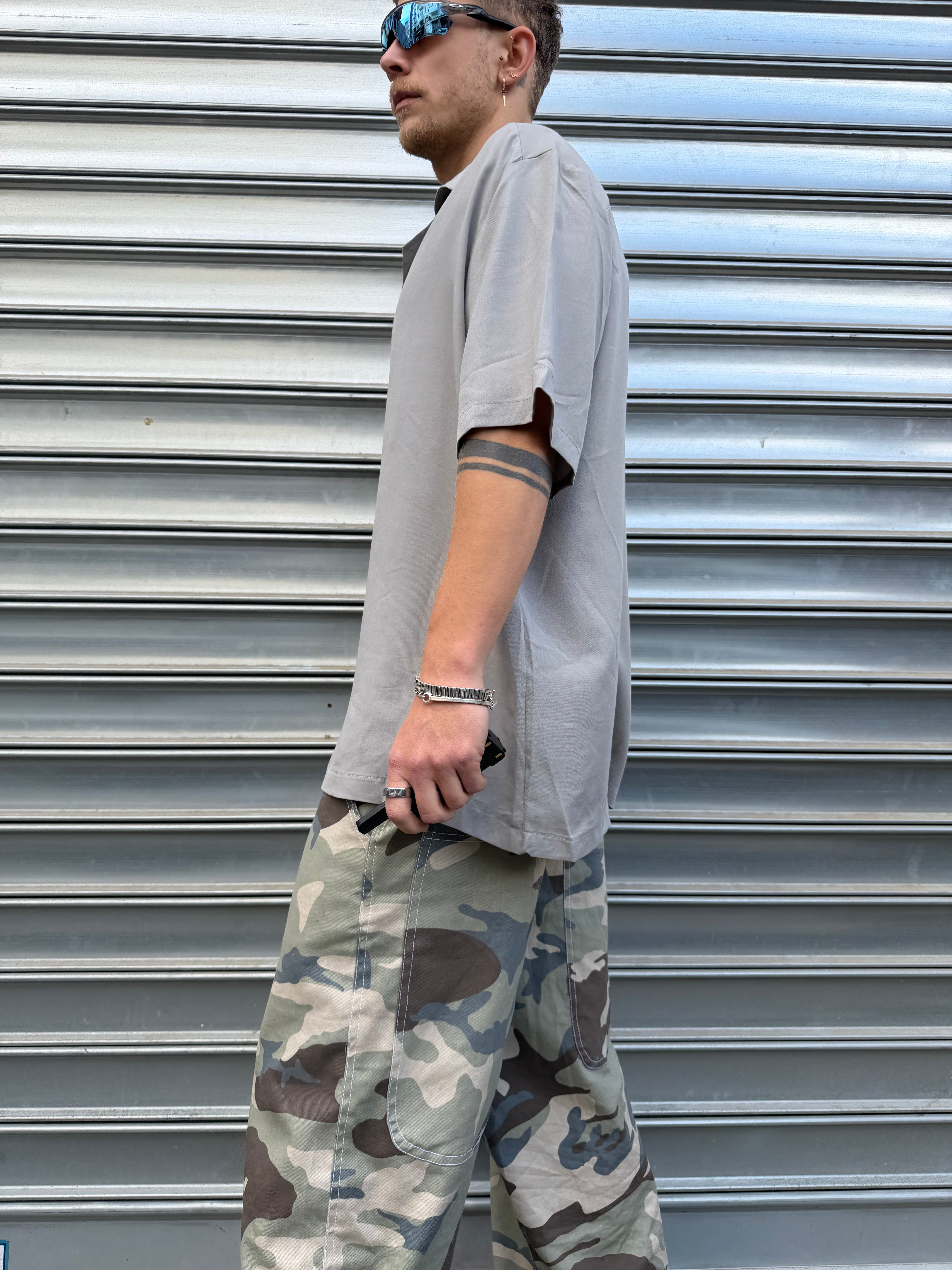 Light Camo Baggy Jeans