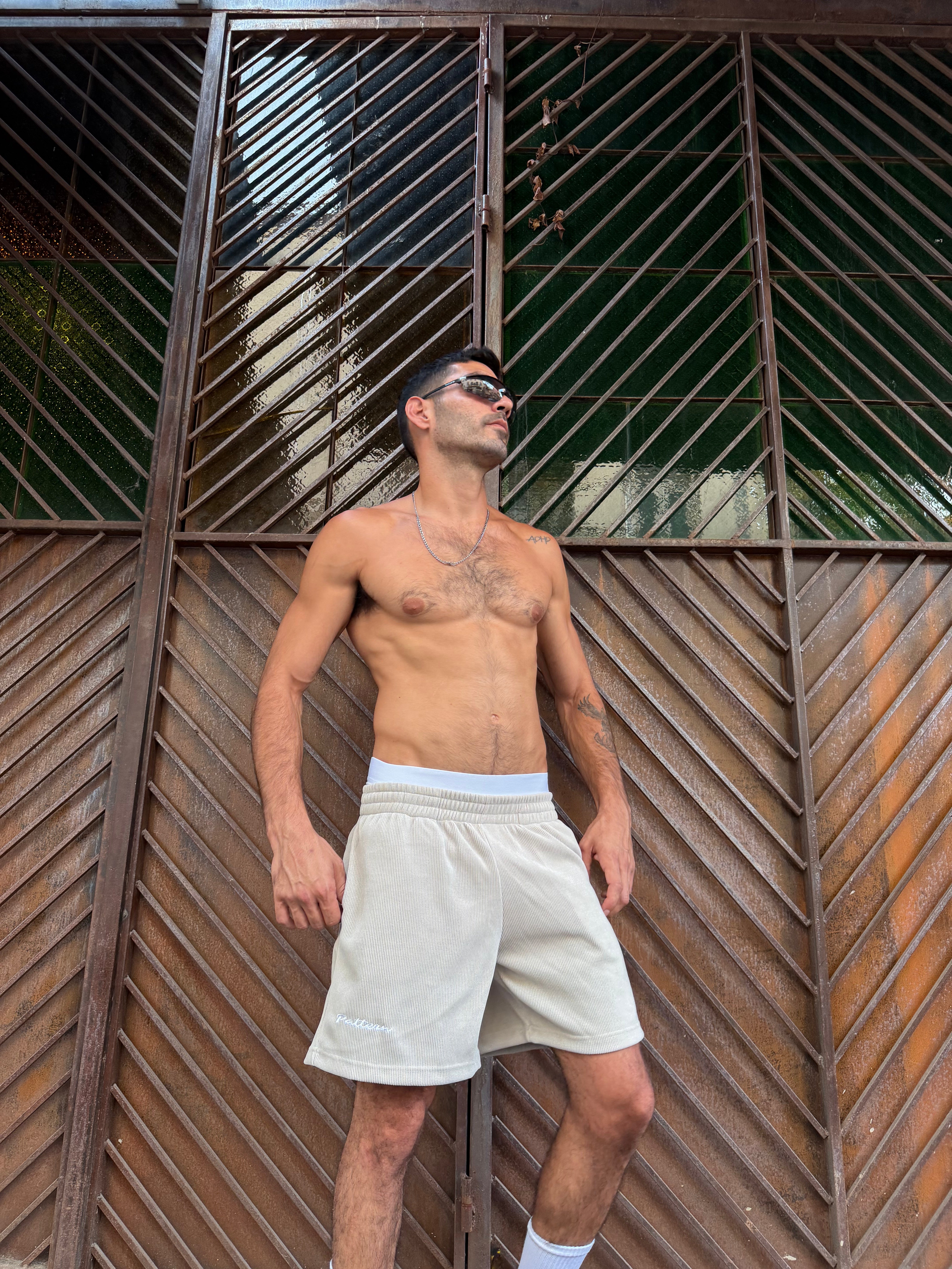 Soft Corduroy Boxing Shorts