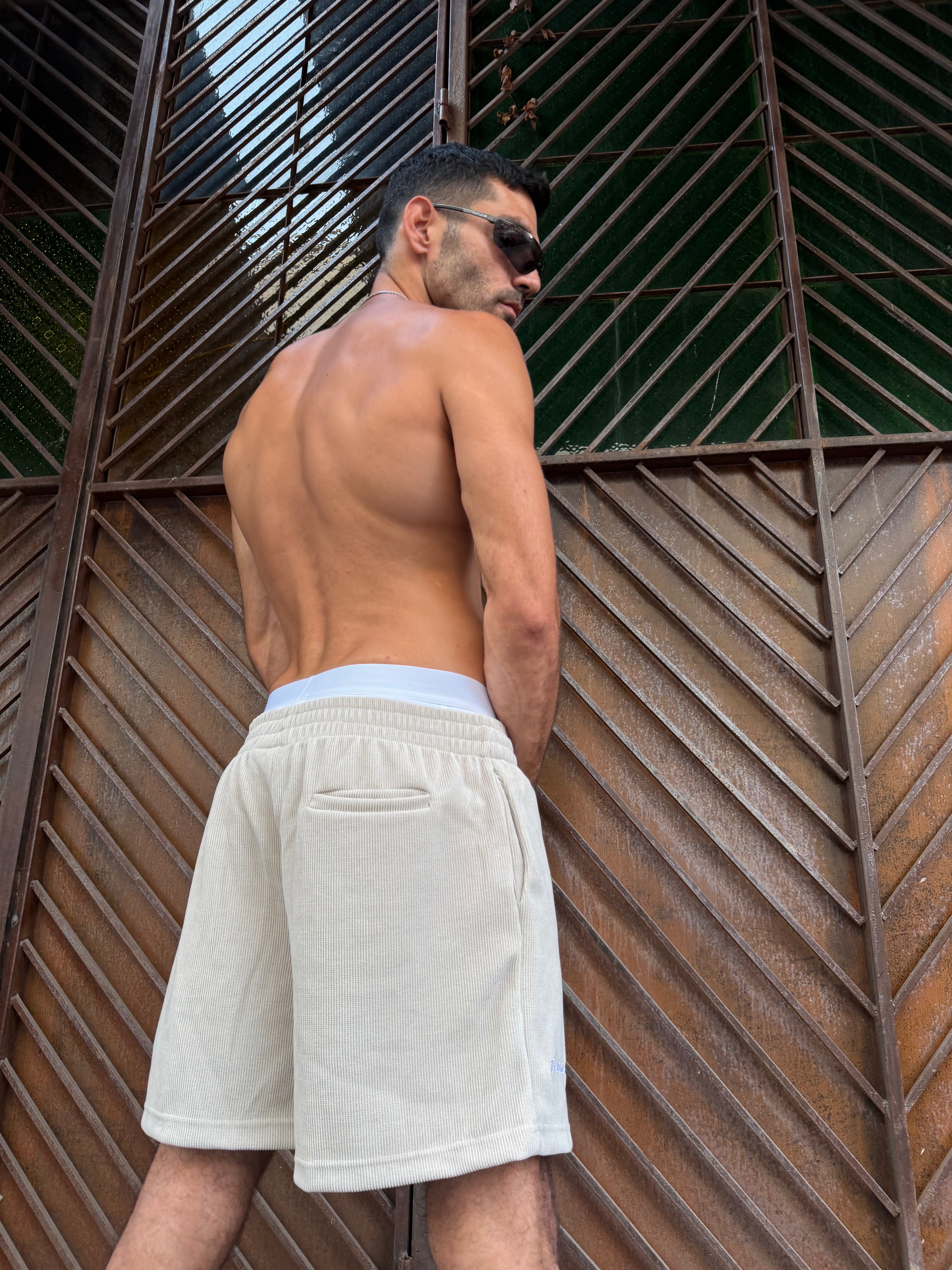 Soft Corduroy Boxing Shorts