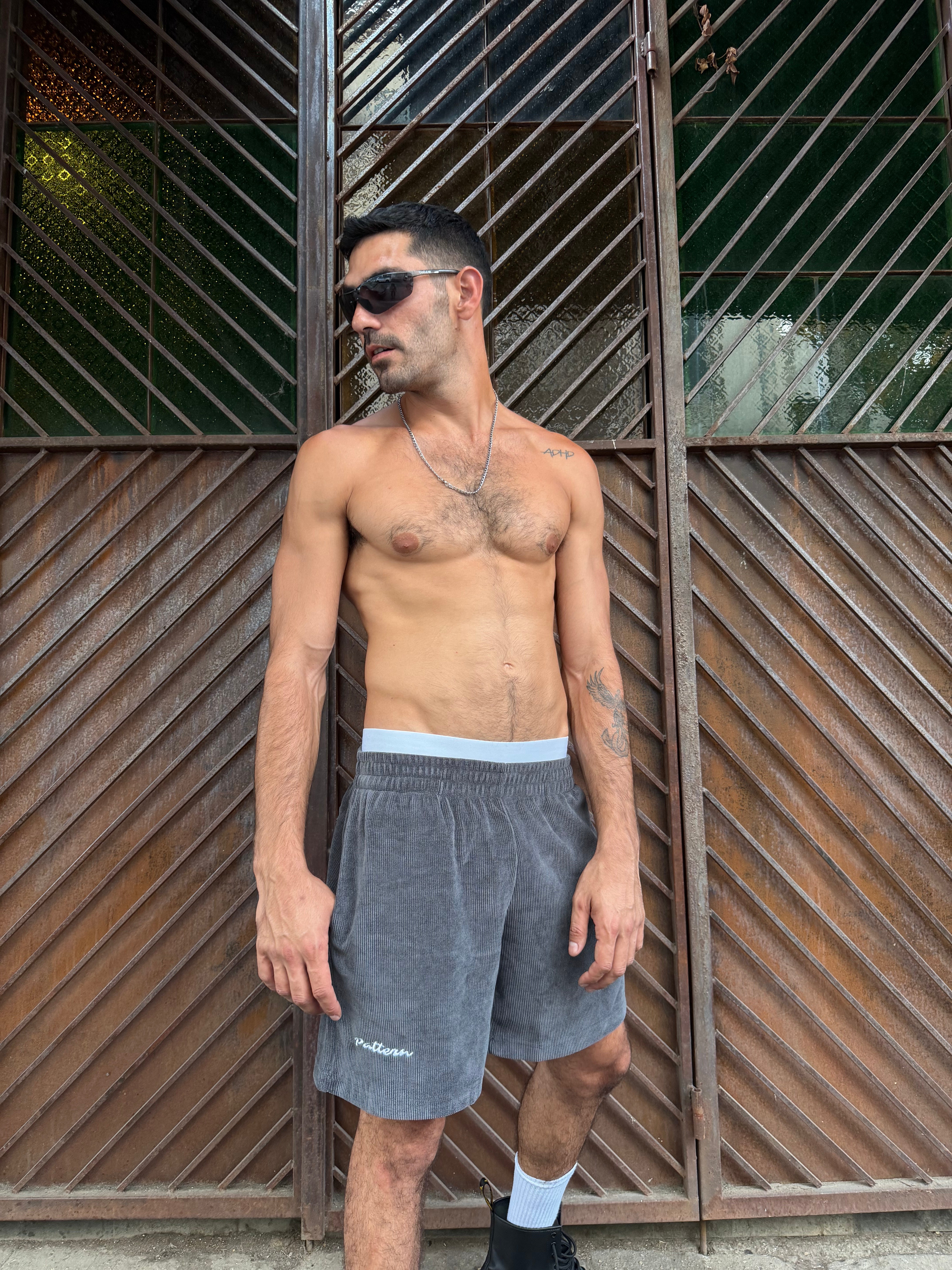 Soft Corduroy Boxing Shorts