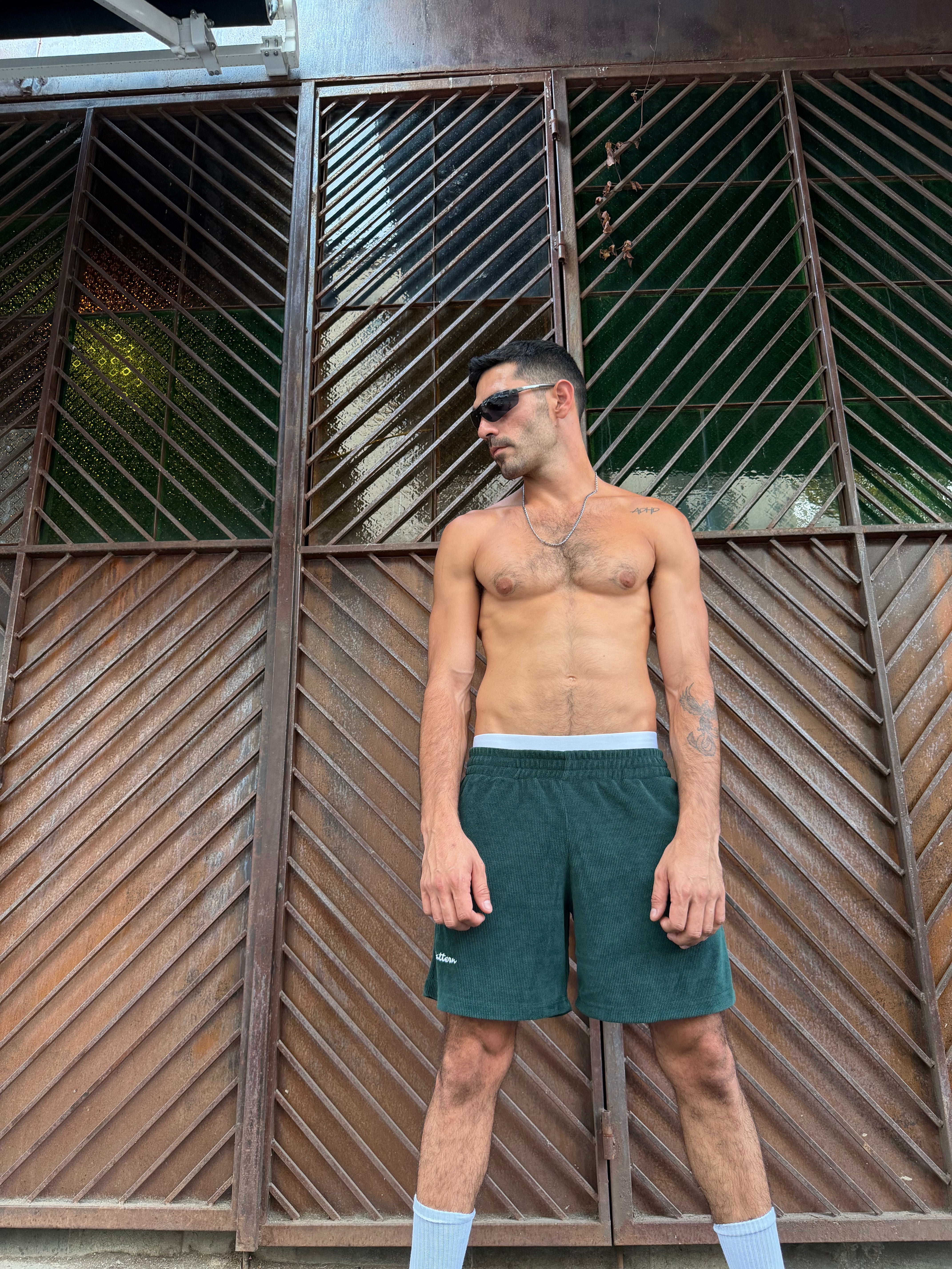 Soft Corduroy Boxing Shorts
