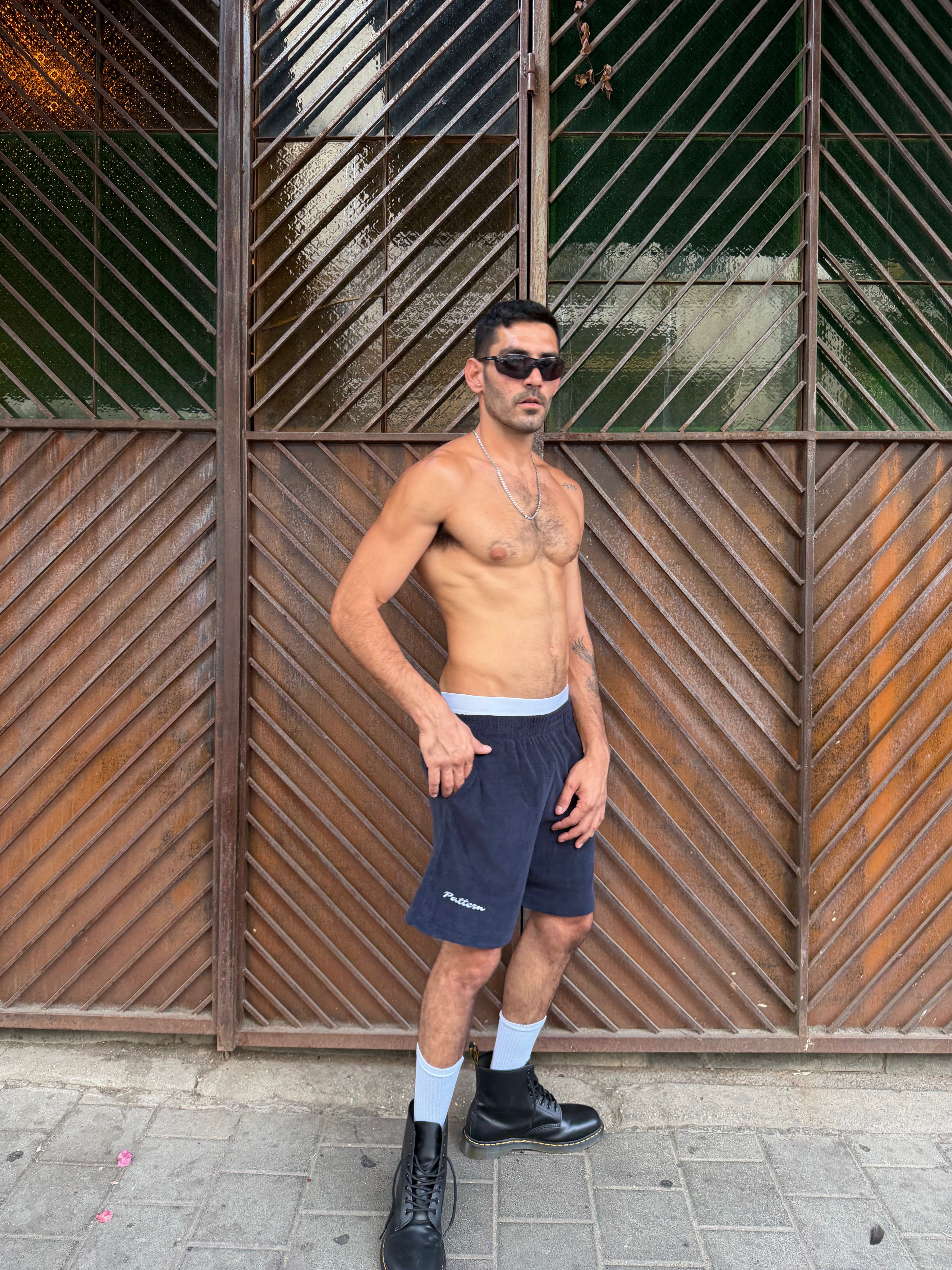 Soft Corduroy Boxing Shorts