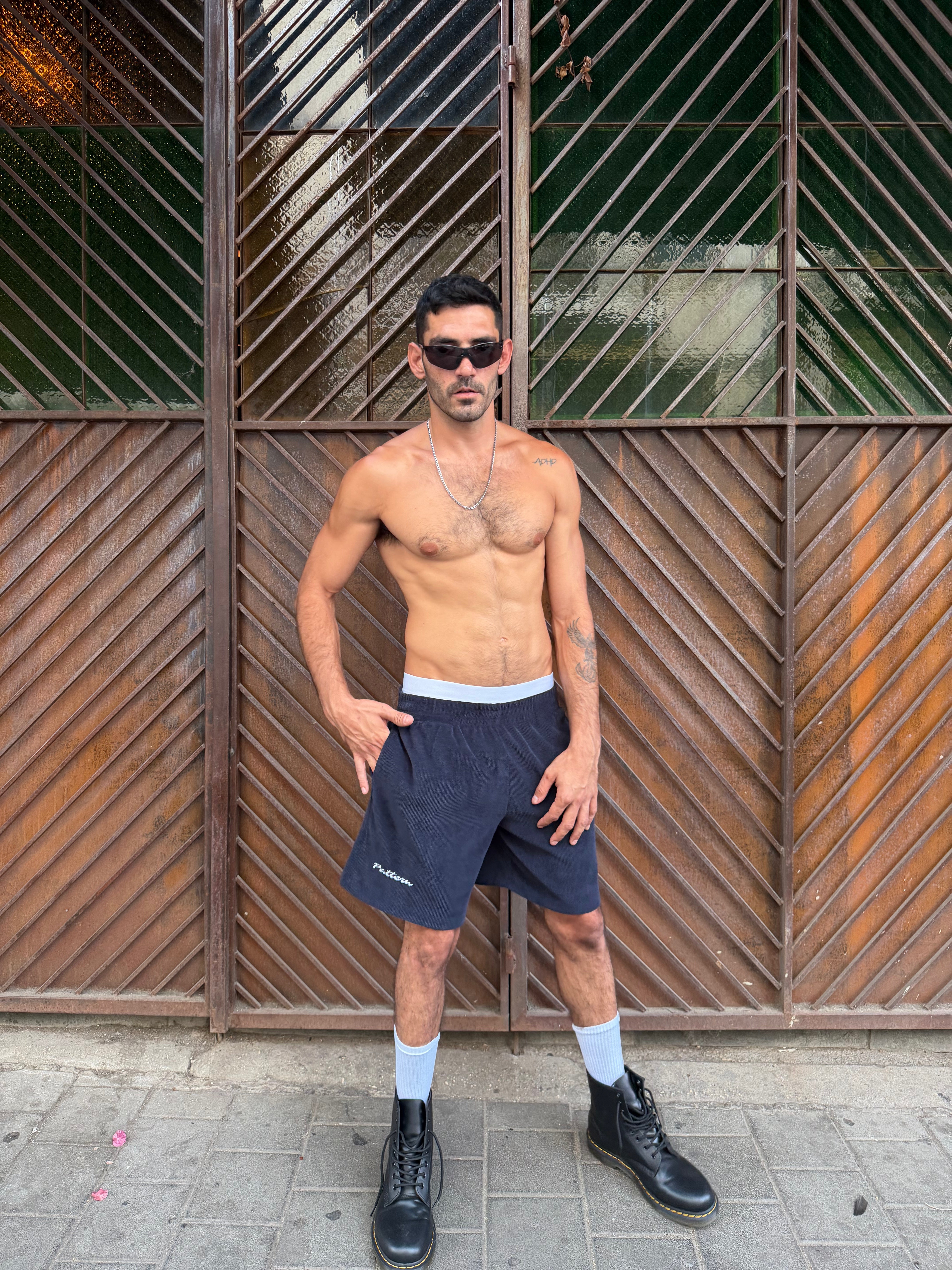 Soft Corduroy Boxing Shorts