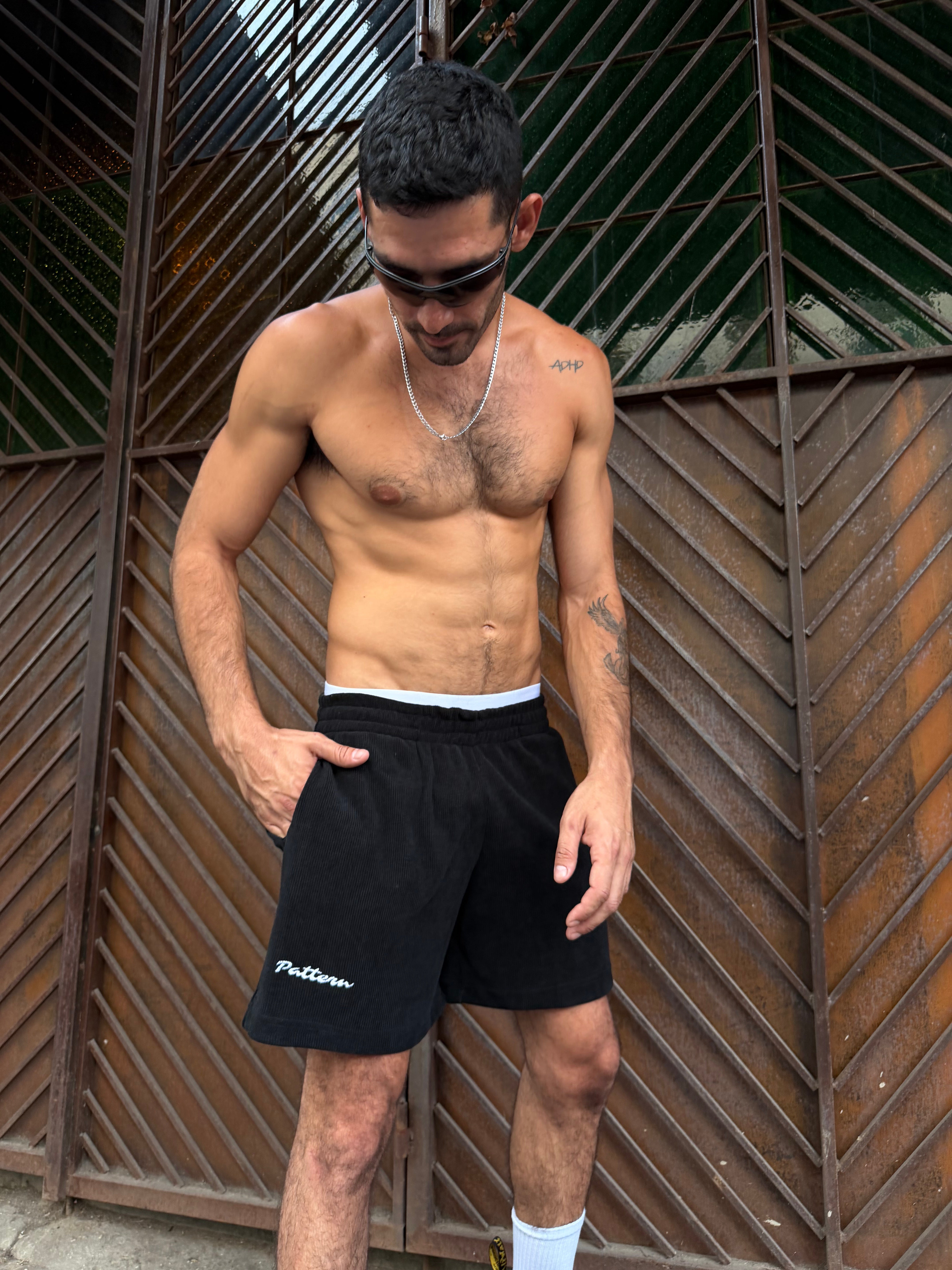Soft Corduroy Boxing Shorts