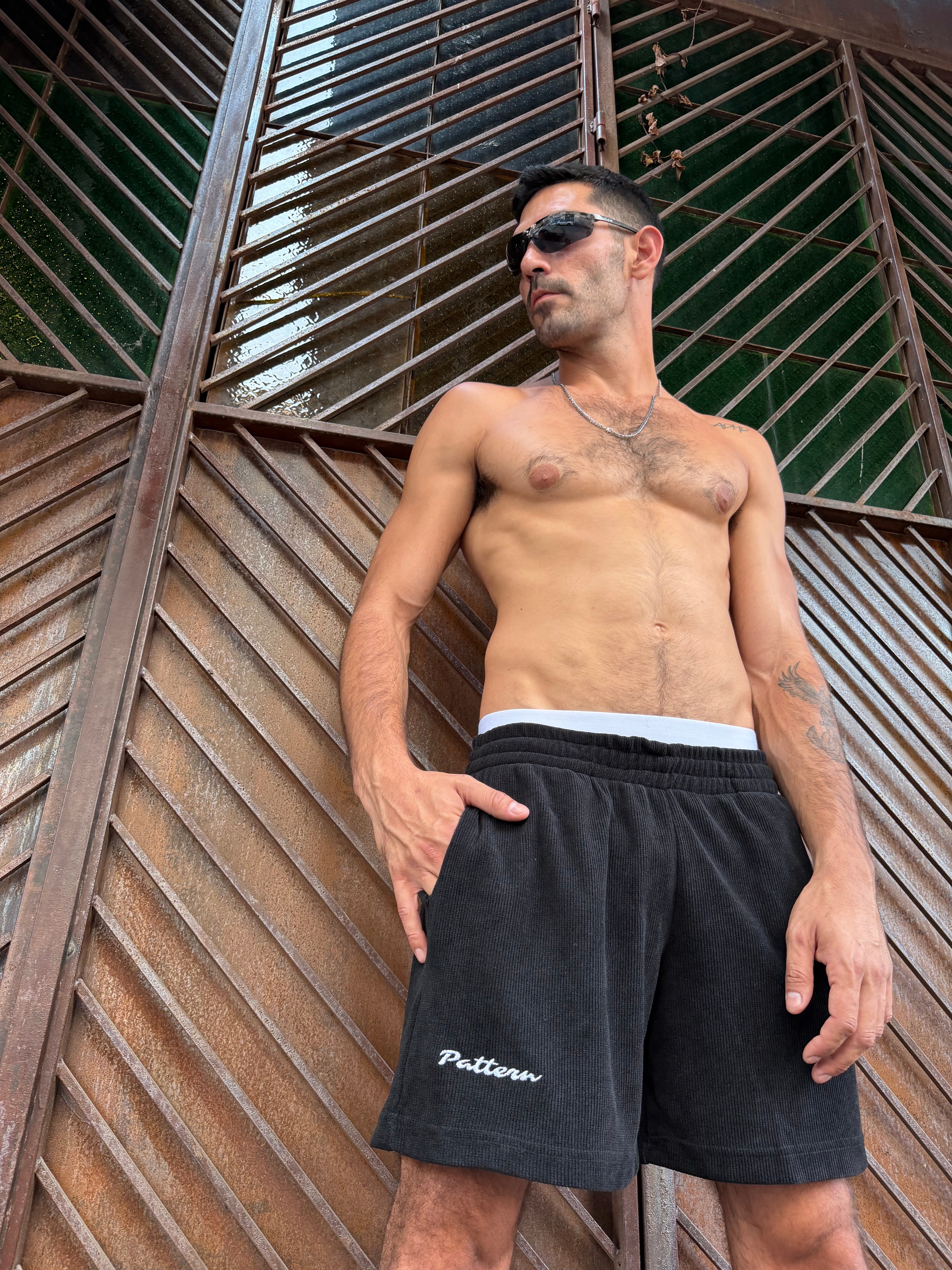 Soft Corduroy Boxing Shorts