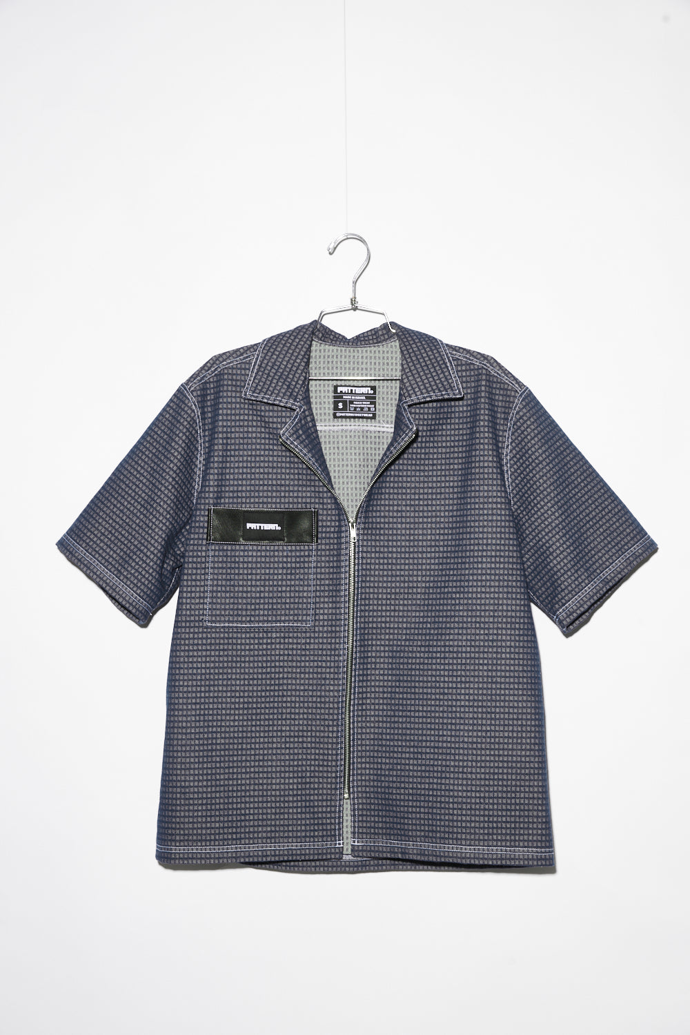 JAPANESE DENIM ZIPSHIRT